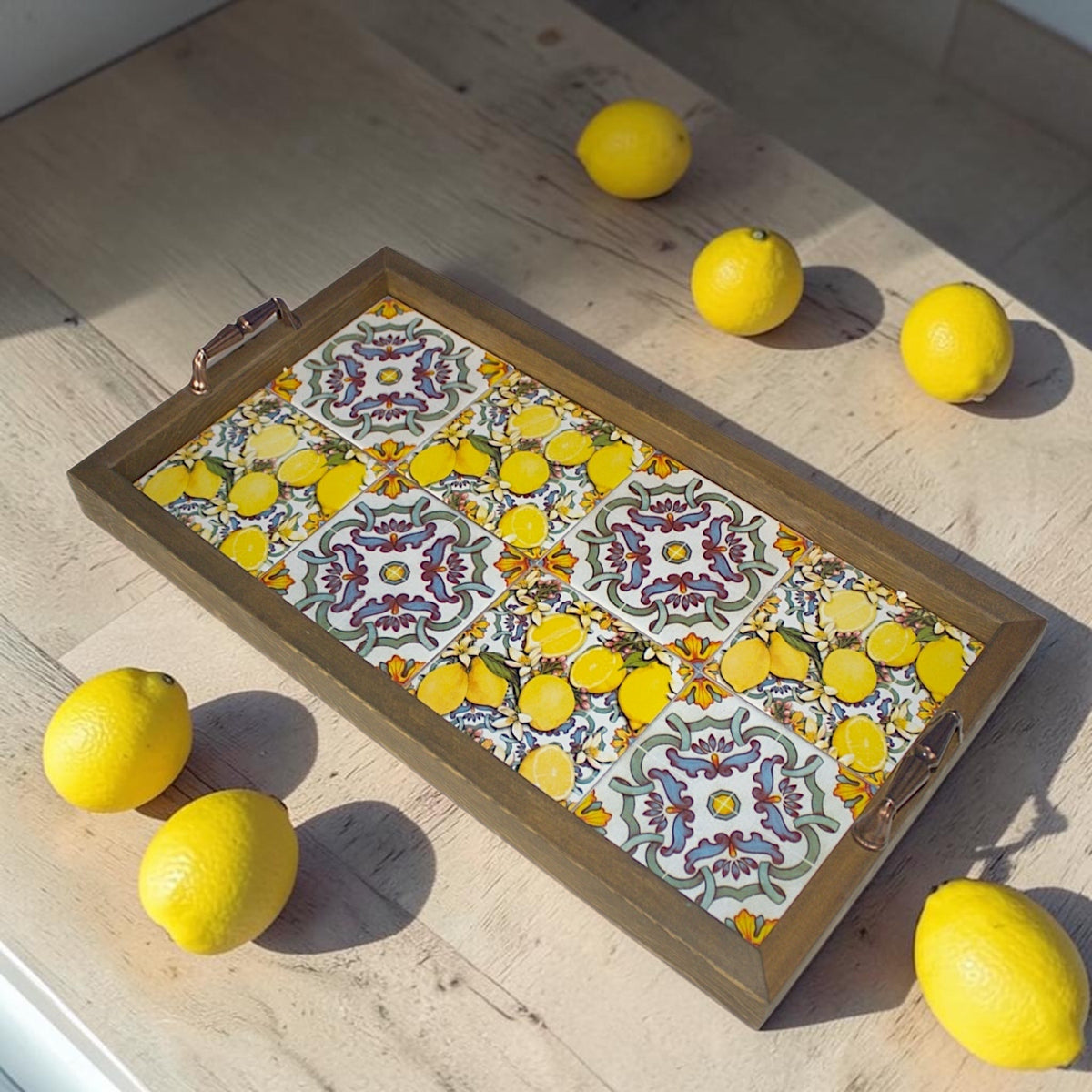 Поднос Ментон - Tiled Tales