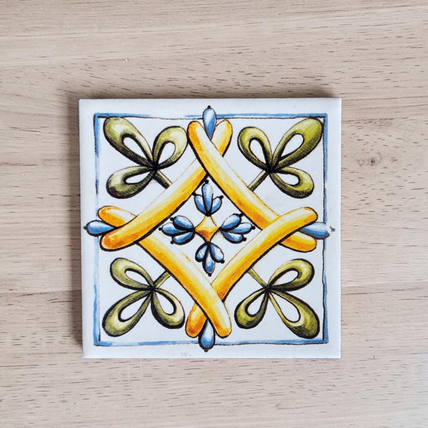 Керамична подложка за чаша Виетри - Tiled Tales