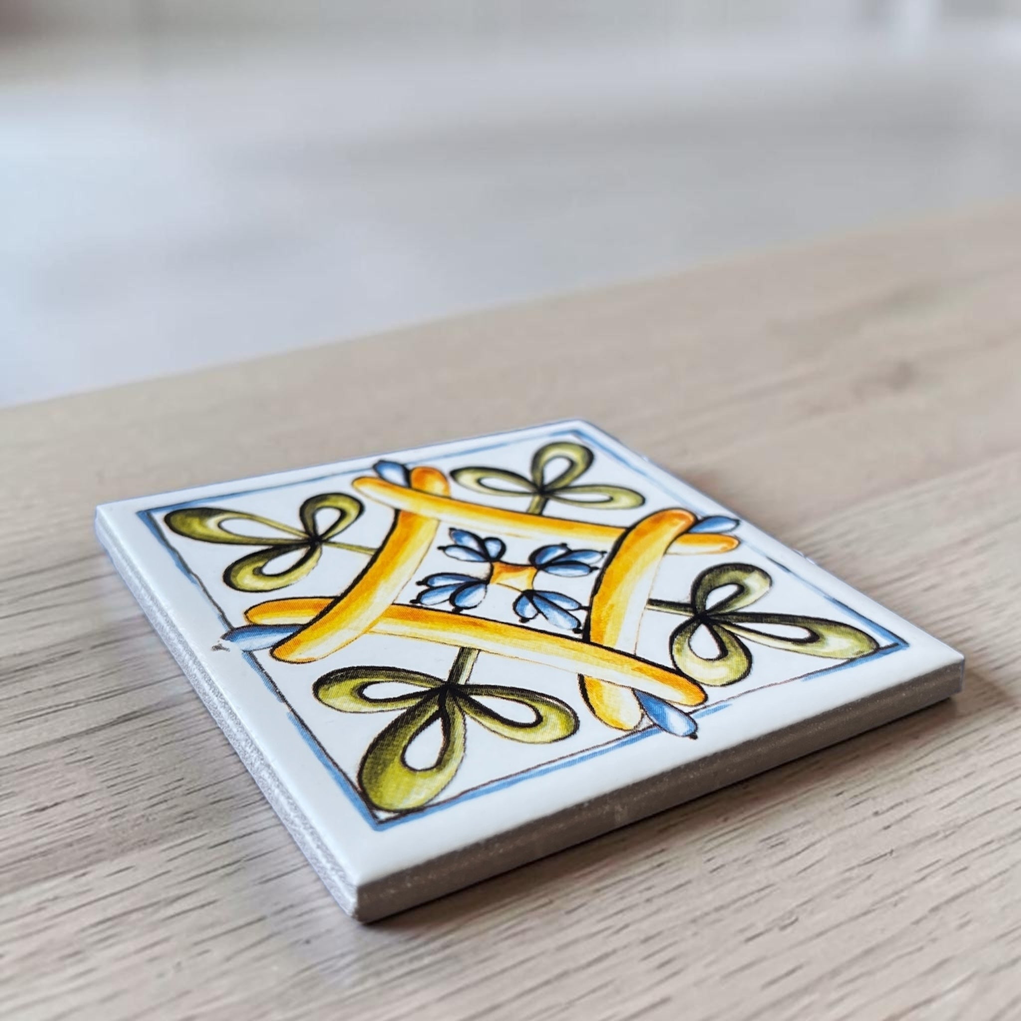 Керамична подложка за чаша Виетри - Tiled Tales