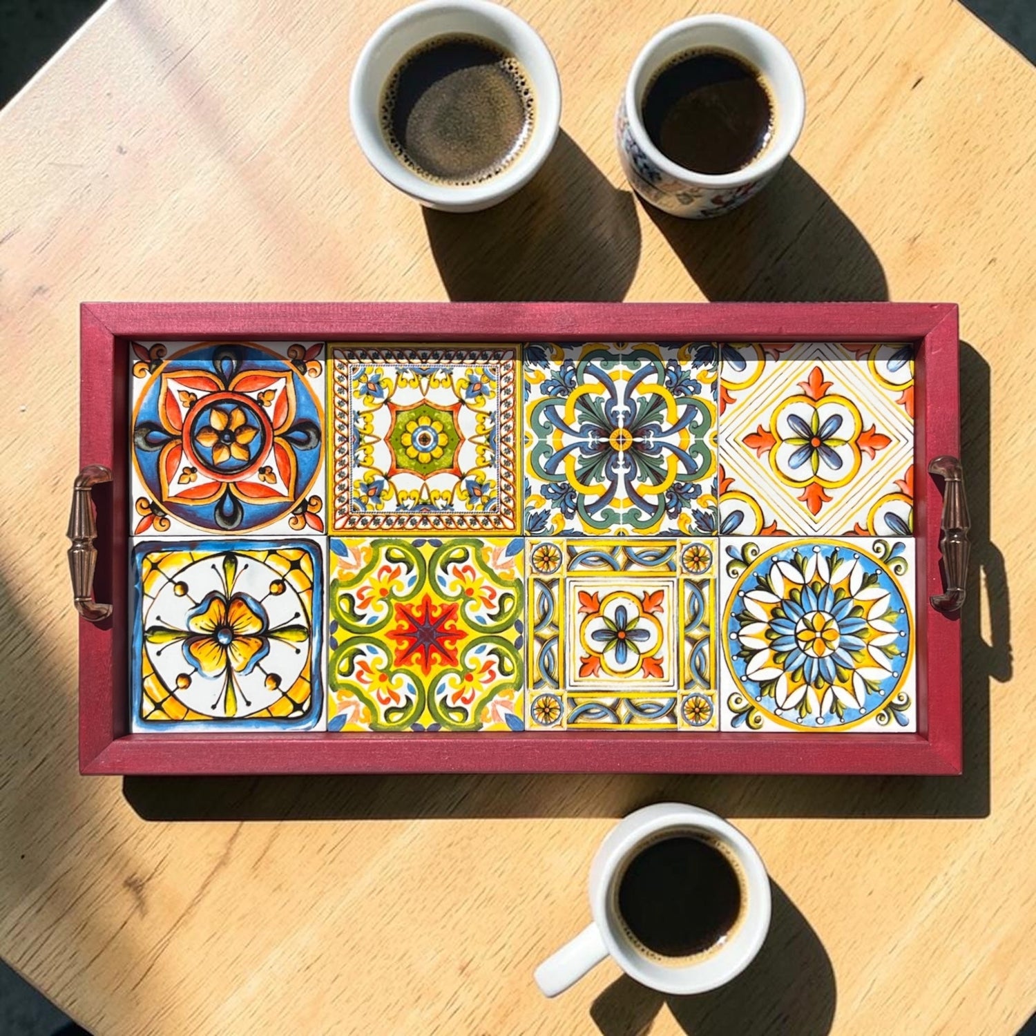Поднос Сицилия - Tiled Tales