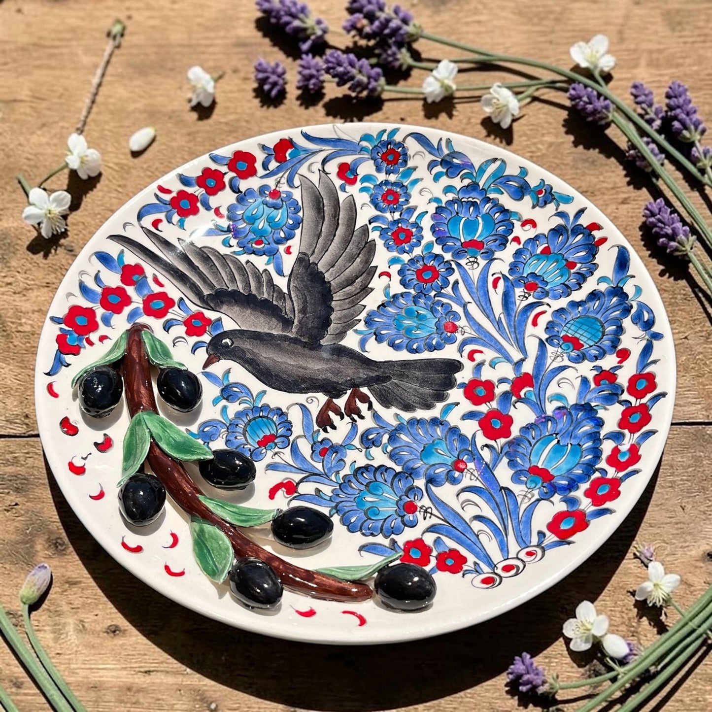 Релефна чиния Егея - Tiled Tales